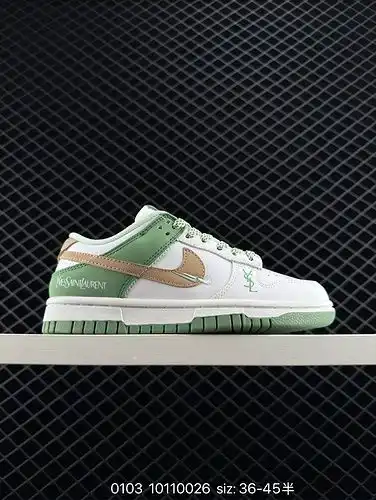 1yu3poo Nike Dunk Low Retro zapatos de deporte zapatos de tabla retro YSL colaboración como un zapat