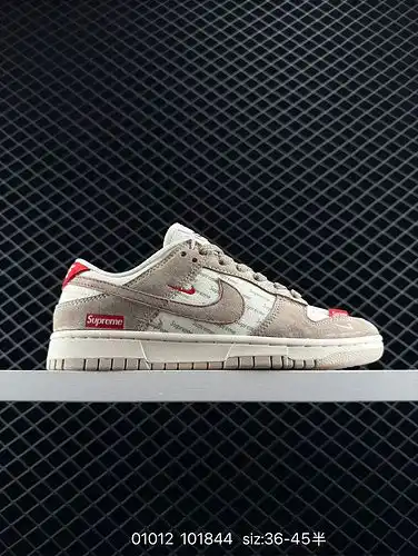 22poo Edición personalizada Nk SB Dunk Bajo Studsi Co marca Goma Azul Flip Pel Aniversario Alta gama
