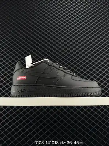 9poo Nike Air Force 1yu x27poo7 parte inferior Air Force One colchón de aire blanco parte inferior s