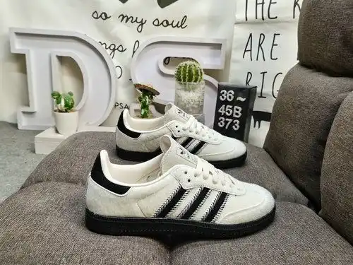 373DAdidas SAMBA OG W JP5329 Originales clásicos de los últimos 7 años El cuero de ante original se 