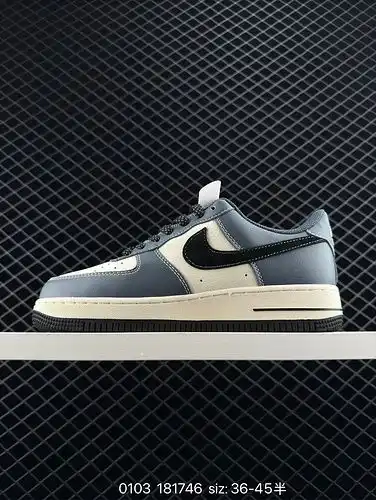 23poo Nk Fuerza Aérea 1yux27po7 Baja colaboración Studsi Estrella Gris Fuerza Aérea No1 zapatos de t
