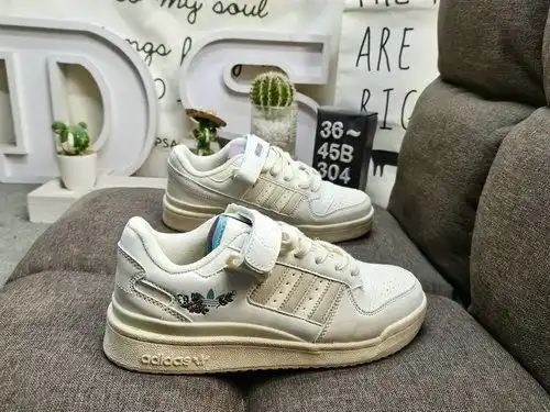 3poo4D Adidas ORIGINALS Forum CL HO3475 zapatos deportivos casuales de moda versátiles de la parte s