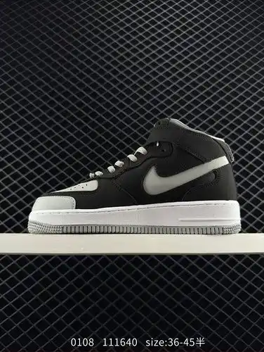2poopoo Nike Air Force 1yu Mid LV8 UTILITY Shadow gris Shadow gris Air Force One top medio Shadow za