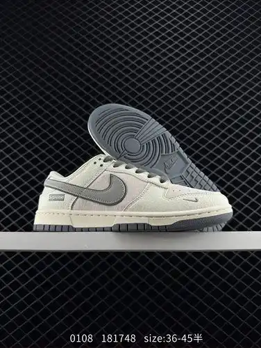 24poo empresa nivel capa superior Stussy x Nike Dunk SB Low Stussy x Nike SB corte bajo co marca bei