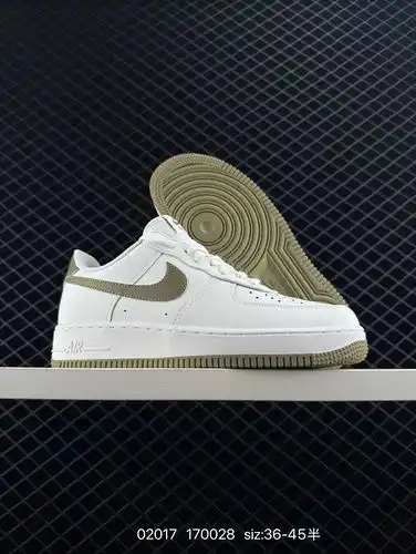El Nike Air Force 107 Air Force no1 zapatillas deportivas de ocio utilitarias de parte baja, suaves 
