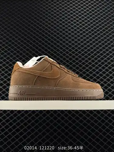 230 Stussy x Air Force 1 original de cartón blanco grisáceo bajo la última versión original de cartó