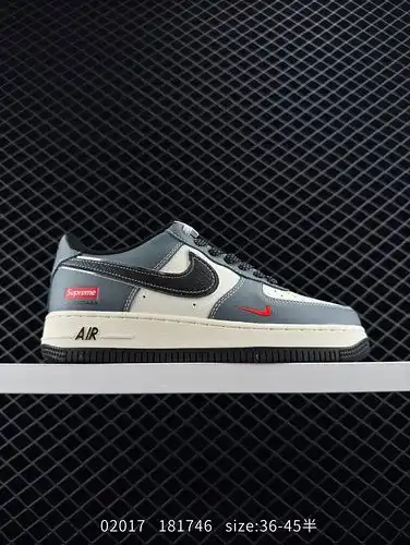 230 lanzamiento limitado en el extranjero Nivel de la empresa Nike Fuerza Aérea 1 07 Quota baja Cola