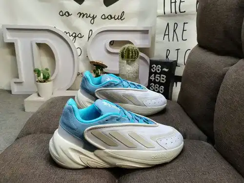 386D Genuino Adidas Adidas Ozelia adiPENE Tubo de agua 20 Superficie de cuero Retro Deportes Papá Za