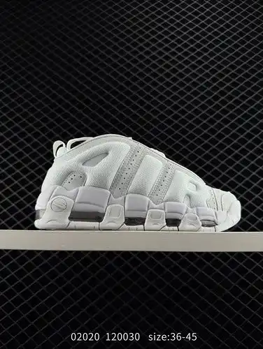 Nike Air More Uptempo Primera Generación Serie Clásica High Street Versátil Ocio Deportes Cultura Ca