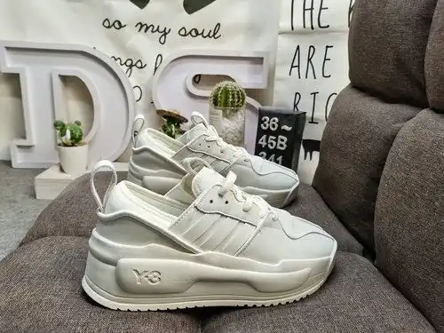 341d zapatos de tablero de moda genuinos de media yarda y3 rivarry de cuero, adecuados para hombres 