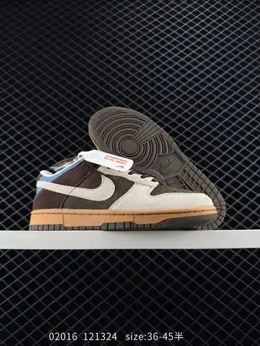 Los zapatos clásicos versátiles de tabla deportiva casual de la serie Nike Dunk Low SB cuentan con u