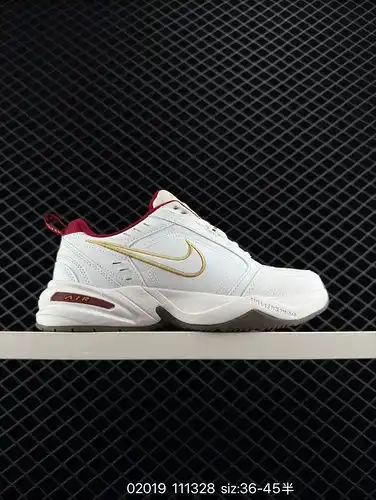 Los zapatos Nike Air Monarch IV M2K Tekno retro y de moda papá están hechos de cuero de alta calidad
