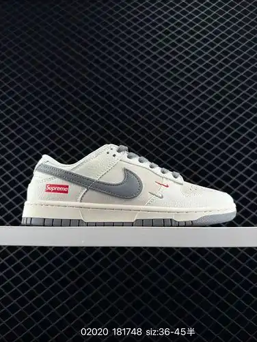 240 NK Dunk Low retro 'diy alta gama personalizada Fujiwara hiromis Blue Hook Low Top Leisure Sporti