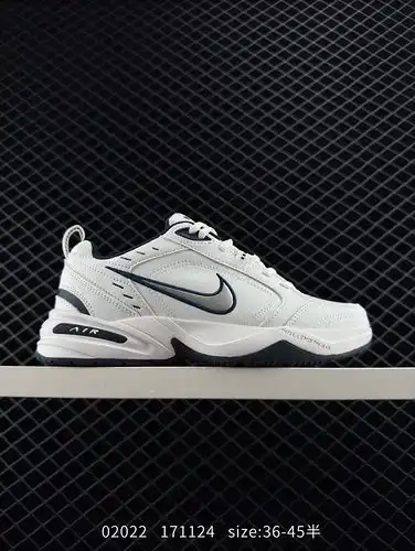 NK Air Monarch IV M2K Tekno Retro Zapatos de moda para papá Hecho de cuero de alta calidad con parte