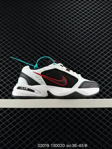 NK Air Monarch IV M2K Tekno Retro Zapatos de moda para papá Hecho de cuero de alta calidad con parte