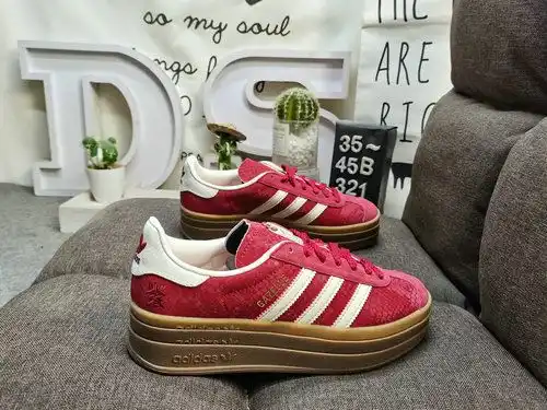 321D nivel de la empresa Adidas Origins GAZELLE BOLD CNY JQ5977 Snake Year Edición Limitada Alto Cal