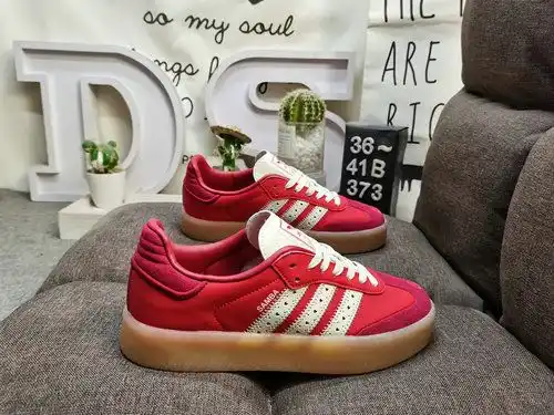 373DAdidas SAMBAE W JH7287 sistema de tamaño medio genuino utilizando ante combinado con material su