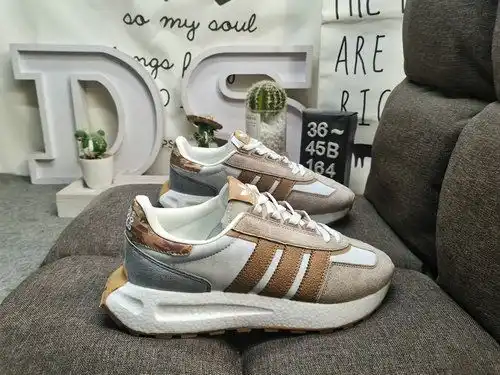 164D nivel de la empresa Adidas ORIGINALS RETROPY E5 velocidad ligera serie retro versátil zapatos d