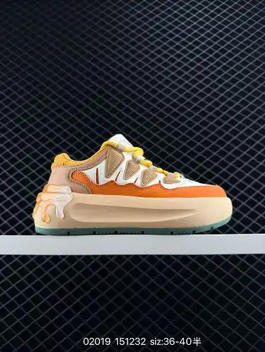 FILA Fish Thorn 30 Malla de cuero Fondo grueso cómodo y versátil Bajo corte Vida cómoda y ocio Papá 