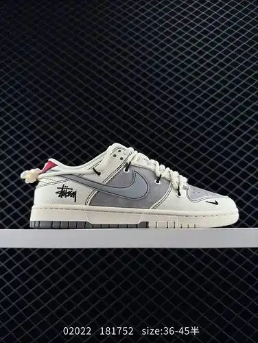 260 Nike NIKE DUNK BAJO Slam Dunk Serie Retro Bajo Top Deportes Casual Skateboarding Zapatos de tabl