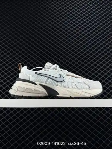 NikeNike V2K Run amortiguador de choques y antideslizante zapatos de carrera retro de arriba baja so