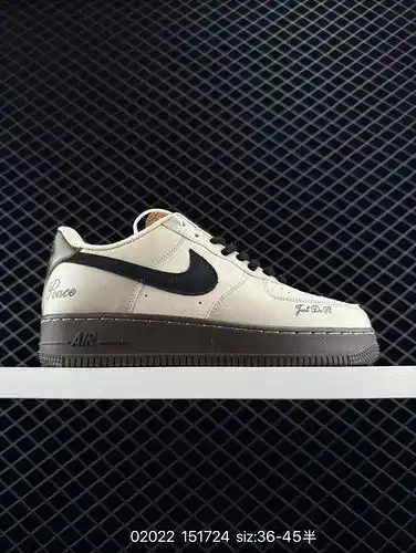True label Nike Air Force 1 quot07 Air Force One zapato de tabla deportiva casual versátil superior 