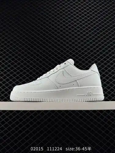 Nike Fuerza Aérea 107 Baja Fuerza Aérea Uno Altura de la parte inferior gruesa Aumentando versátiles