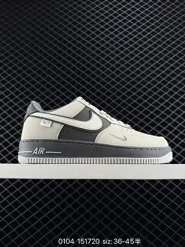 Nike Air Force 107 Air Force One zapatos deportivos casuales versátiles de alta altura El rendimient