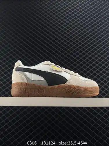 Puma Palermo moda retro único Puma antideslizante y resistente al desgaste de baja parte zapatos de 