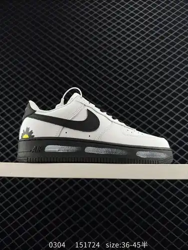 True label Nike Air Force 1 quot07 Air Force One zapato de tabla deportiva versátil de la parte baja