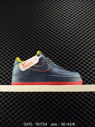 True label Nike Air Force 1 quot07 Air Force One zapato de tabla deportiva versátil de la parte baja