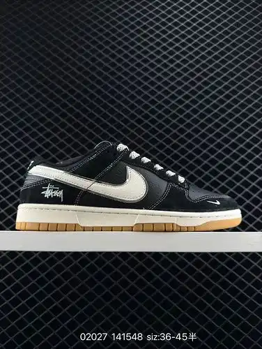 240 nivel de la empresa Nk SB Dunk Low North side co marca arroz negro y blanco gancho aniversario h