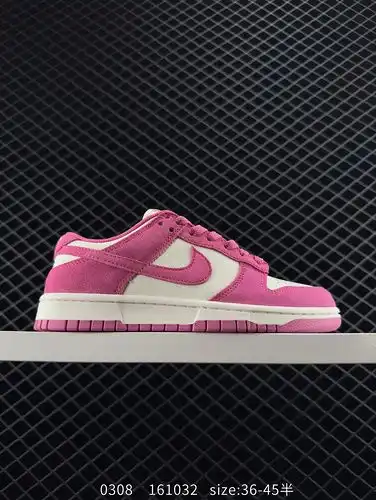 Las zapatillas de patinaje deportivas de ocio retro de parte baja de la serie de Dunk Low de Nike de