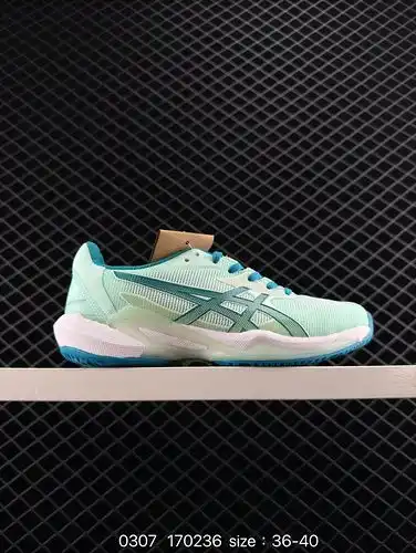 1 Asics Solution Speed FF 3 Zapatos de tenis de topes bajos amortiguadores y resistentes al desgaste