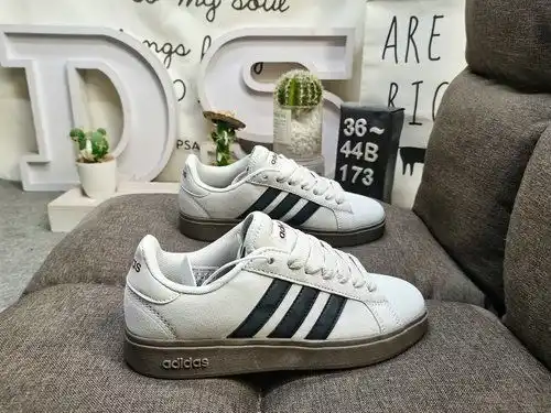 173DAdidas GRAND COURT BASE 00s JR7111 Zapatos deportivos casuales de corte bajo de la serie Grand p