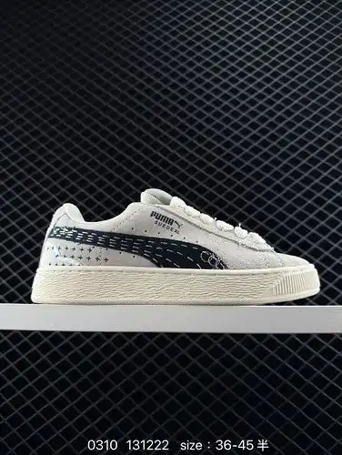 MujeresFemmes Puma zapatos de pan de corte bajo unisex retro zapatos de tabla de baja explosión 3082