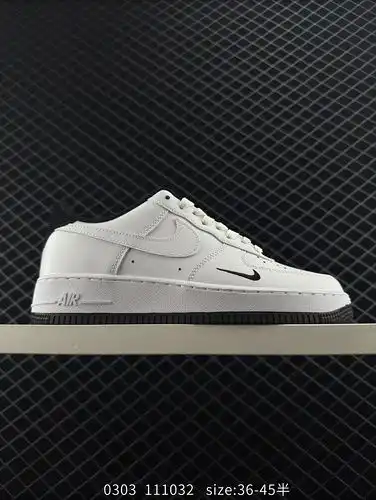 Nike AIR FORCE 107 Air Force No1 zapatos deportivos casuales versátiles de alta altura El rendimient