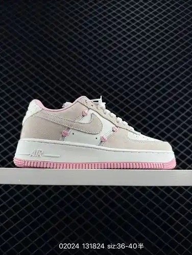 Nike Air Force 1 07 Low Air Force One con almohadillo de aire superior baja versátil suela gruesa al