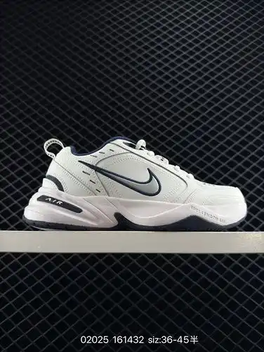 NK Air Monarch IV M2K Tekno Retro Zapatos de moda para papá Hecho de cuero de alta calidad con parte