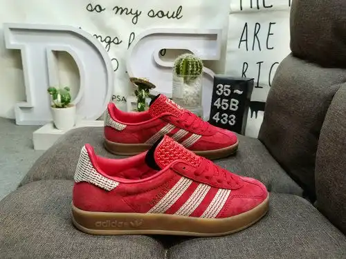 433D nivel de la empresa genuino medio tamaño Adidas Gazelle Indoor JI26 zapatos ligeros ligeros res