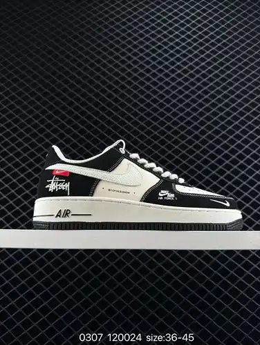 True label Nike Air Force 1 quot07 Air Force One zapato de tabla deportiva casual versátil superior 