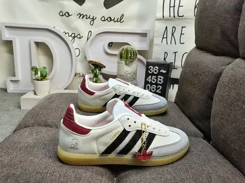 062Adidas SAMBA OG W JQ5976s clásico Originales en los últimos años cuentan con producción de cuero 