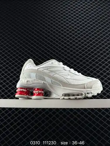 Supreme x Nike Shox ride 2 SP colección cooperativa de Dunk casual skate shoes tamaño dn1615 talla 3