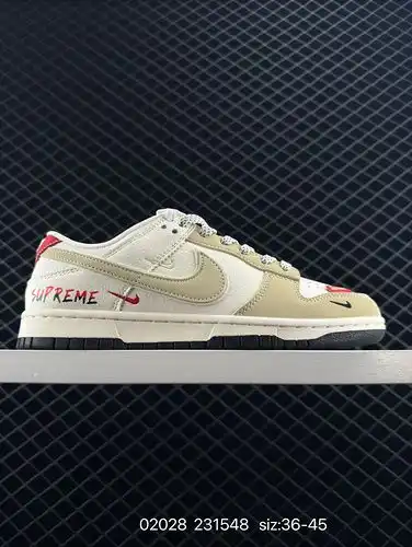 240 nivel de la empresa NK Dunk Bajo Retro quotDIY Alta gama Customizationquot Baja parte superior O