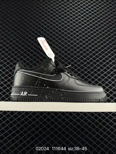 220 nivel de la empresa Nike Air Force 107 Air Force No1 correa de corte bajo versátiles zapatos de 