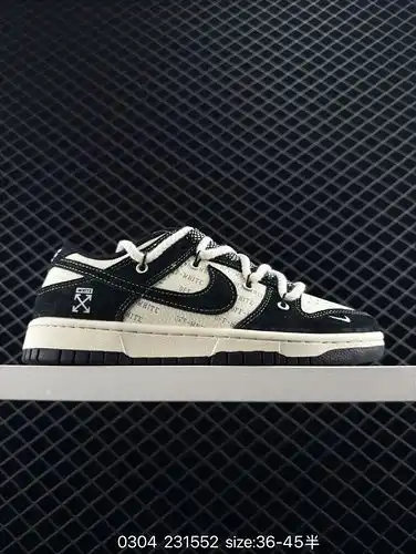 260 NK Dunk Low retro "personalización de alta gama de bricolaje" zapatillas deportivas de