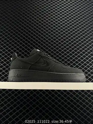 Stussy x NK Air Force 1 Stussy Joint Air Force One Low top cz9084001 Cash award, dedicado a amigos d