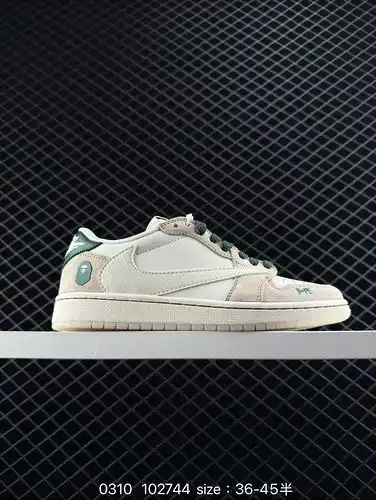 220 Nivel de la empresa Genuino NikeNike Air Jordan 1 Bajo OG SP Militar Blueampquot AJ1 Qiao1 ganch