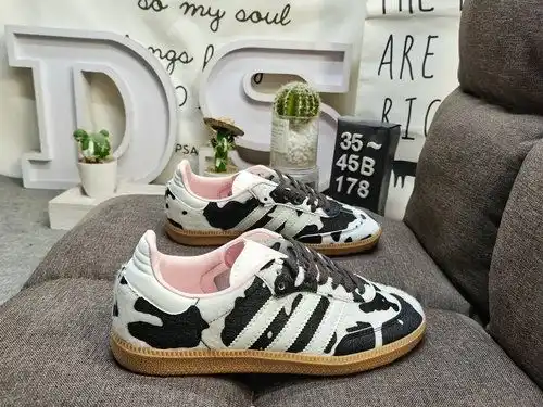 178DAdidas SAMBA COW PRINT W JR6s clásico Originales en los últimos años están hechos de cuero de an