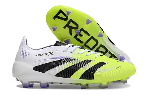 Llegada 3645 Adidas Falcon 25ª generación zapatos de fútbol de encaje totalmente de punto FG PREDATO